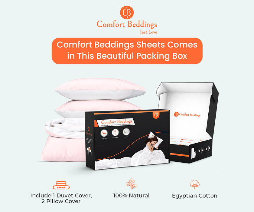 Pink Reversible Duvet Covers