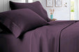 plum sheets set