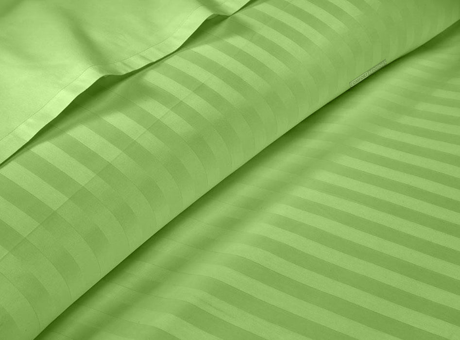 Sage Stripe Bed in a Bag Set