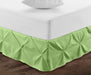 Sage Pinch Bed Skirts