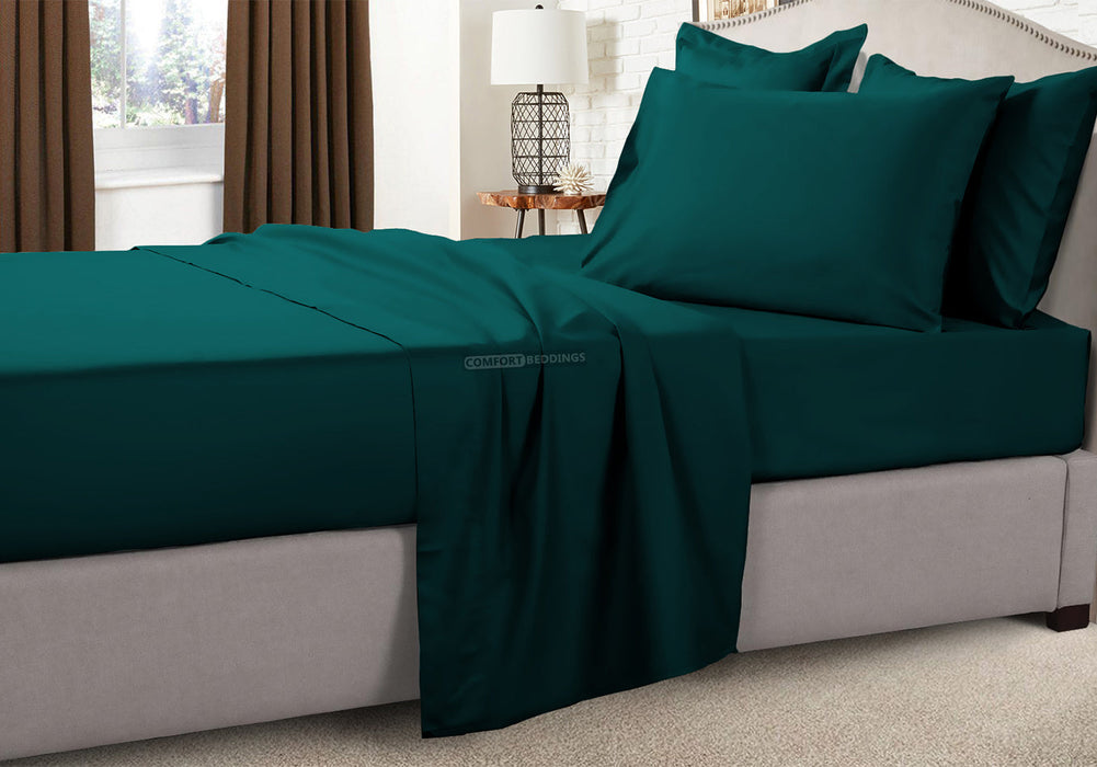 Luxury 1200 Thread Count Teal RV Sheet Set 100% Egyptian Cotton