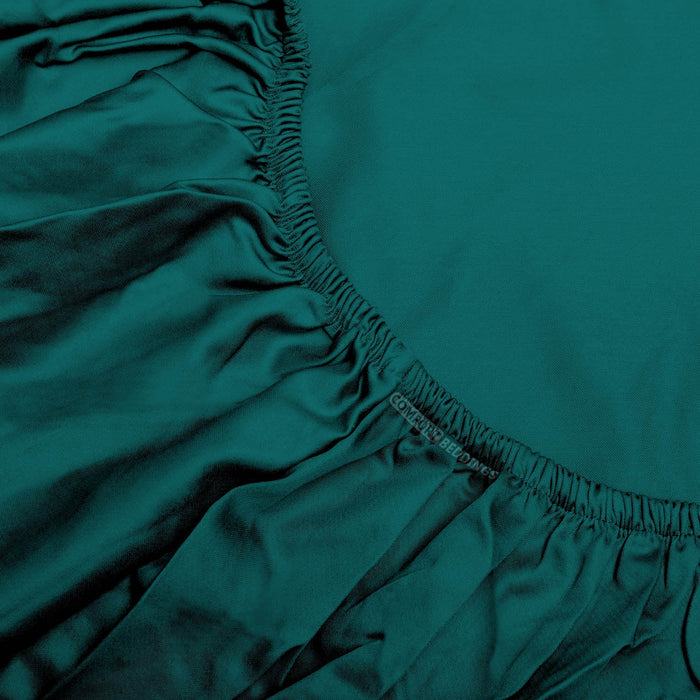 Teal Fitted Sheets Set