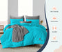 Turquoise Blue Duvet Cover