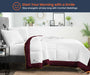 Wine Dual Tone Comforter