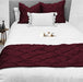 Maroon Bed Runner