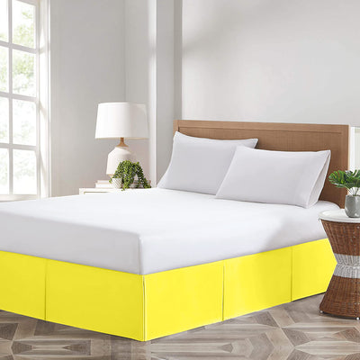 Luxury Yellow Magic Bed Skirt