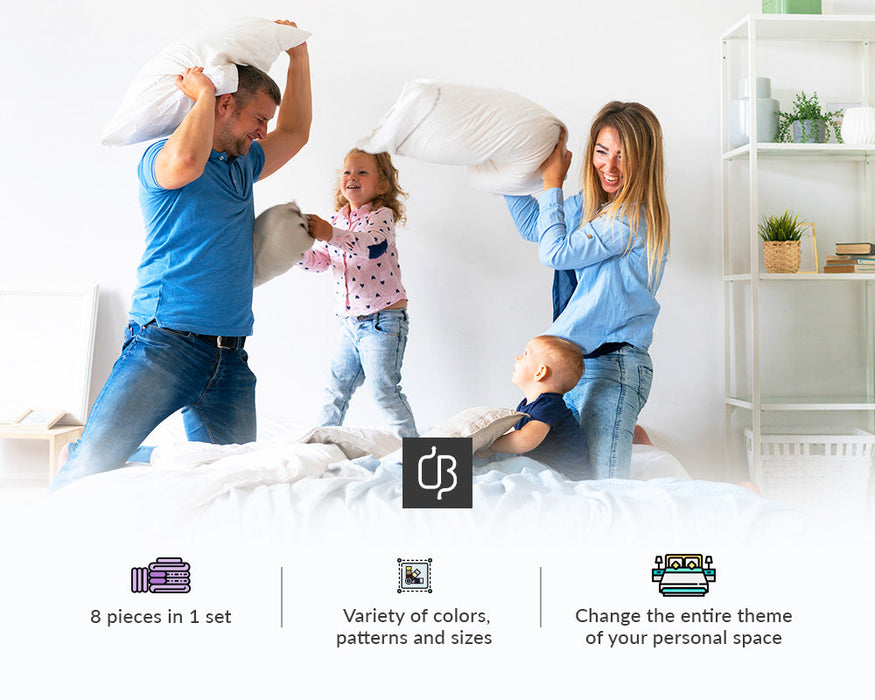 LUXURY 100% COTTON MOSS BED IN A BAG