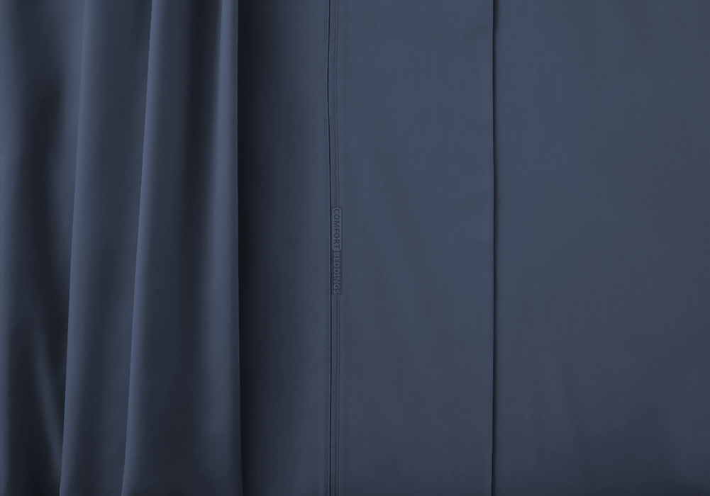 LUXURY 100% COTTON MEDITERRANEAN BLUE BED IN A BAG