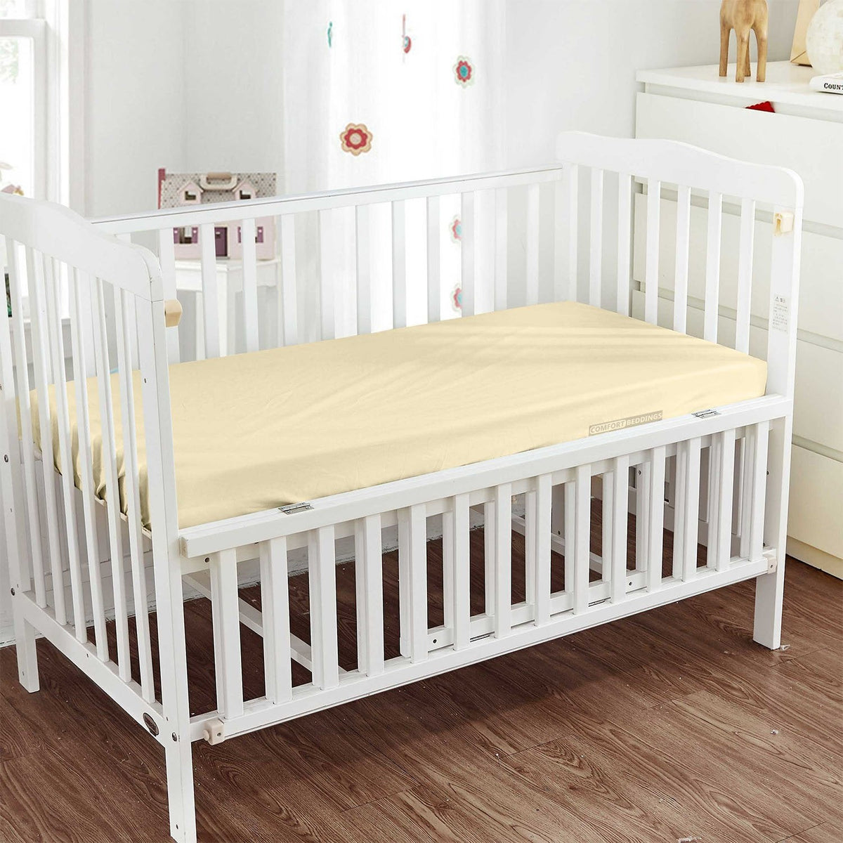 Baby Soft Ivory Fitted Crib 24x38 Sheets — comfortbeddings-usa