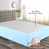 Luxury Light Blue Magic Bed Skirt