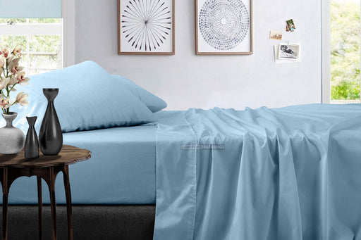 Light Blue Bed Sheet