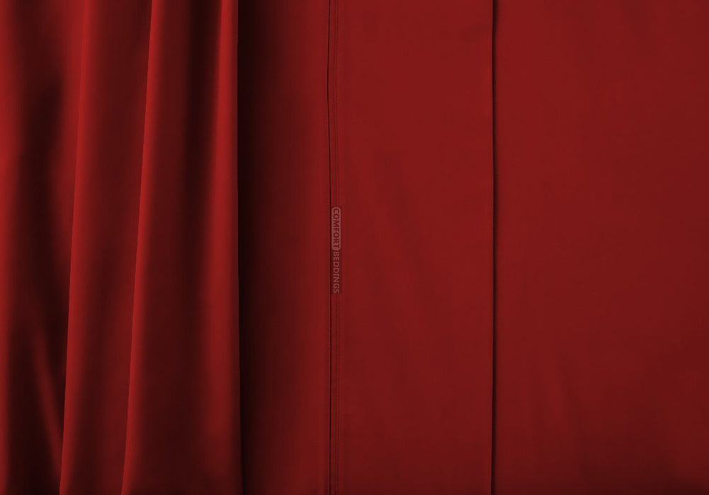 Luxury 1200 Thread Count Burgundy RV Sheet Set 100% Egyptian Cotton