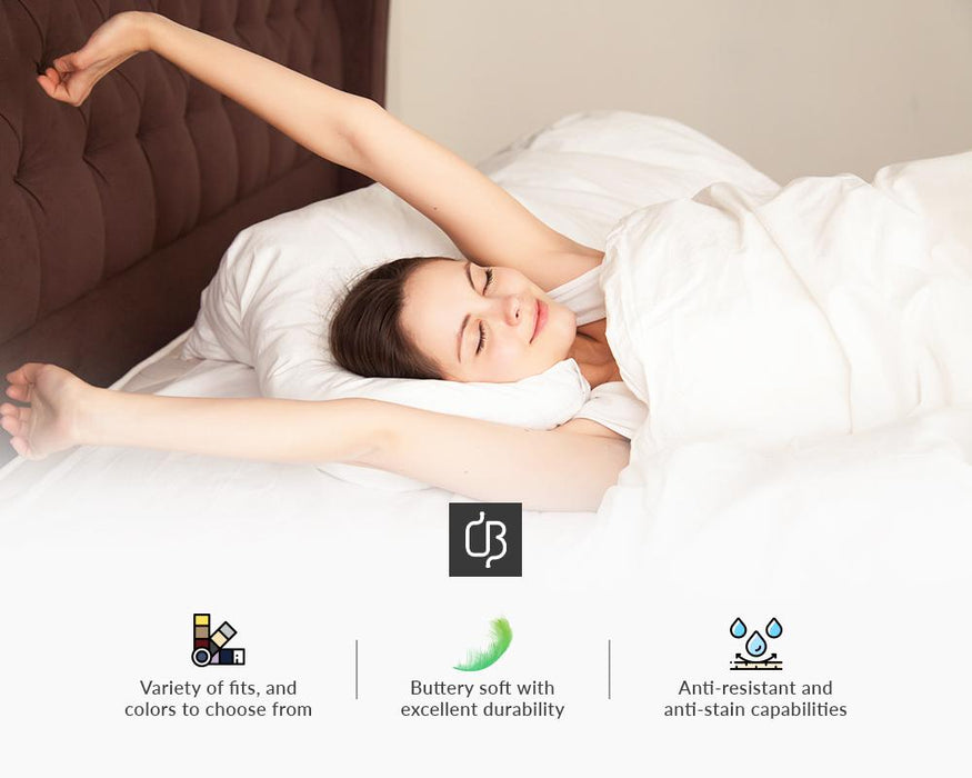 Solid - Luxury White Sheet Set