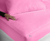 Pink Terry Mattress Protector