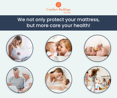Taupe Waterproof Terry Mattress Protector