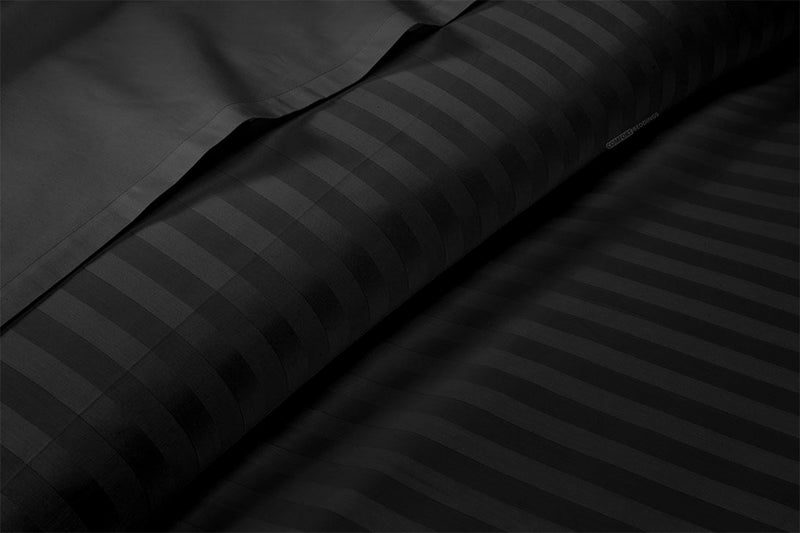 Black Stripe Sheets set
