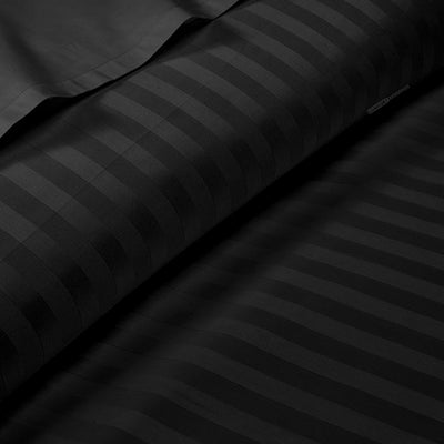 Black Stripe Fitted Sheets
