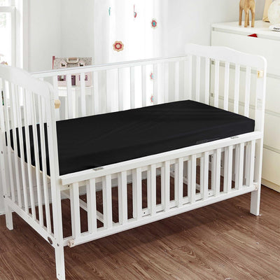 Black Fitted Crib Sheets