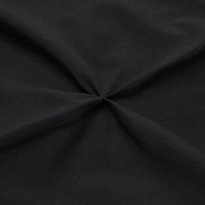 Black Pinch Bed Skirt