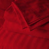 blood-red 20x54 stripe body pillow covers