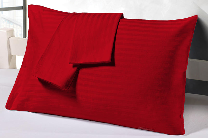 Blood Red Stripe Pillowcase