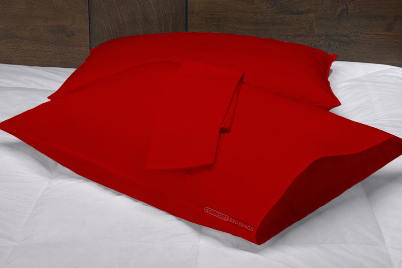Blood Red Pillow Cases