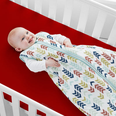 Red Fitted Crib Sheets