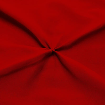 LUXURY BLOOD RED PINCH PILLOWCASES