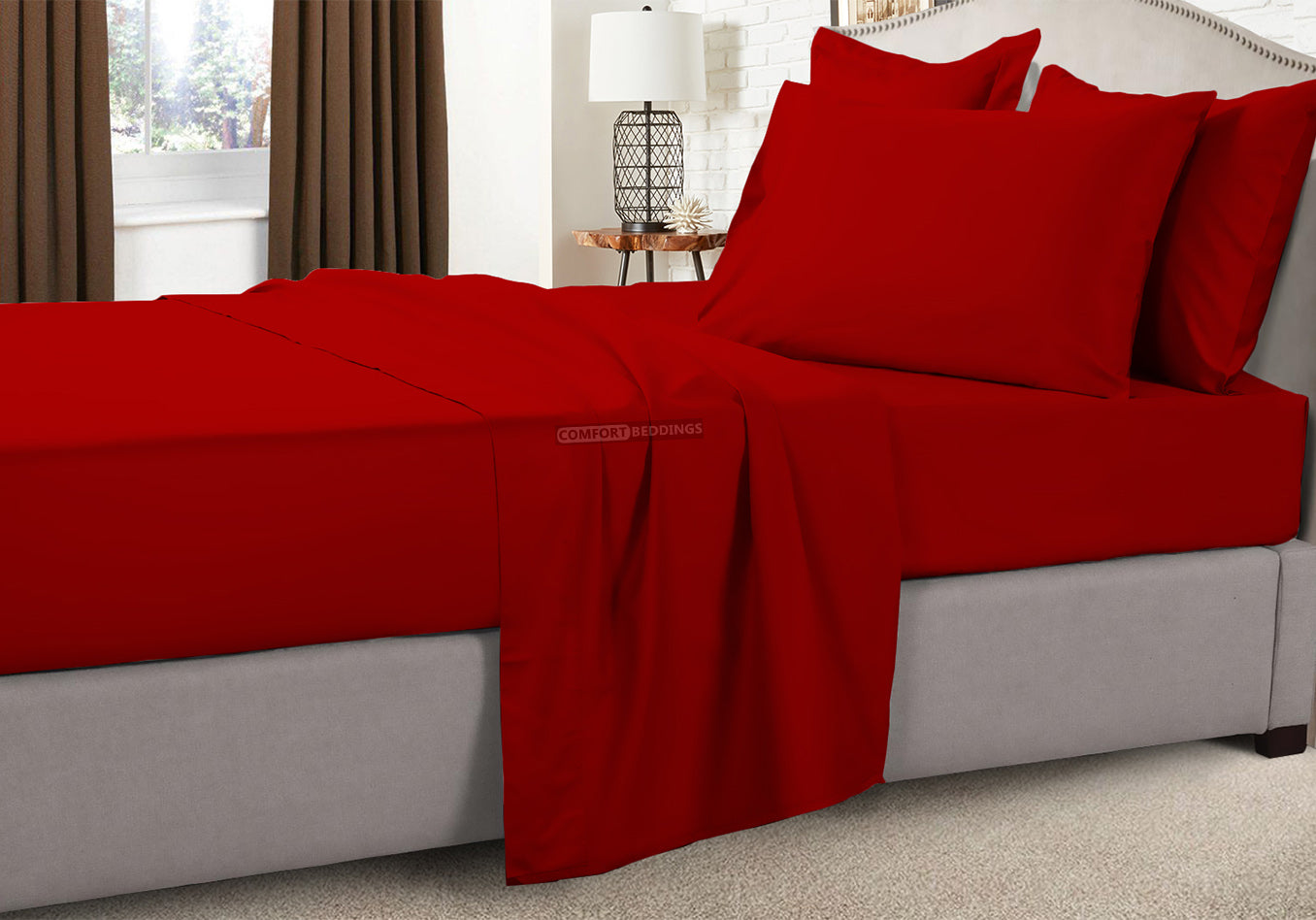 Blood Red RV Sheets Set