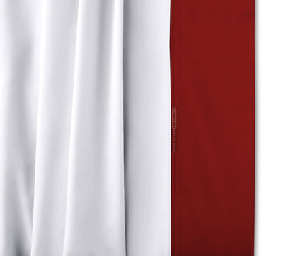 Egyptian cotton burgundy two tone bed skirt