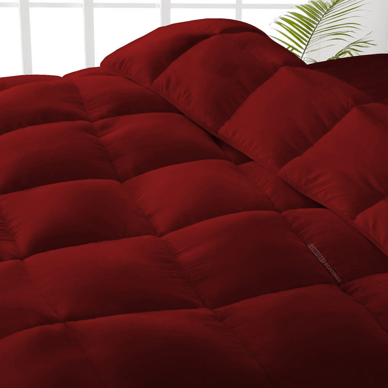 Top Quality Burgundy Comforter