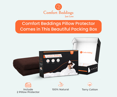 Chocolate Waterproof Pillow Protector