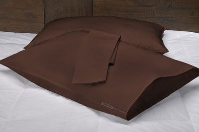 Chocolate Pillowcases Set