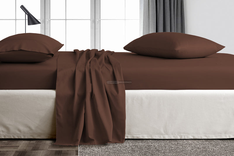 Chocolate Flat Sheets Only