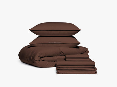Chocolate Brown Bedding in a Bag