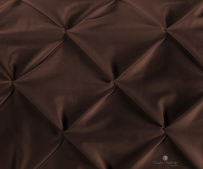 Chocolate Dual Tone Half Pinch Duvet Covers