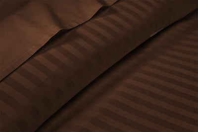 Chocolate Stripe Waterbed Sheet