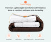 Best Selling Chocolate contrast comforter
