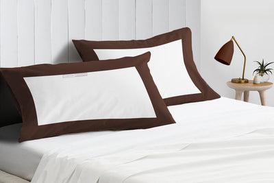 Chocolate with White Two Tone Pillowcases