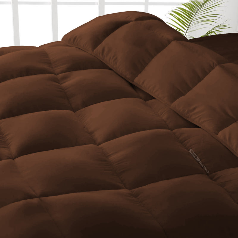 Luxury All Season Chocolate Comforter