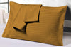 Dark Golden Stripe Pillowcase