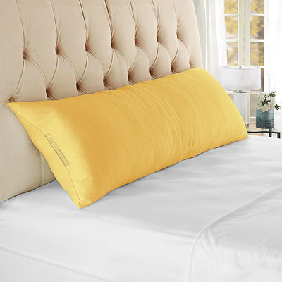 Golden 20x54 Body Pillow Cover