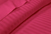 Hot Pink Stripe Flat Sheets