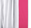 Essential hot pink two tone bed skirt