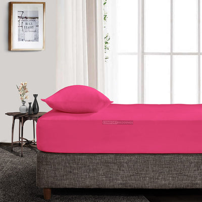 Hot Pink Fitted Sheet Only