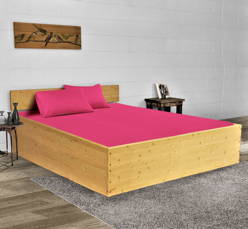 Hot Pink Super Single Waterbed Sheets