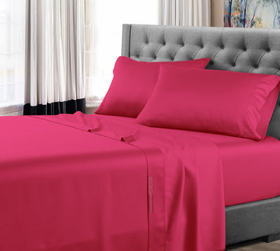 Hot Pink Bed Sheet Set