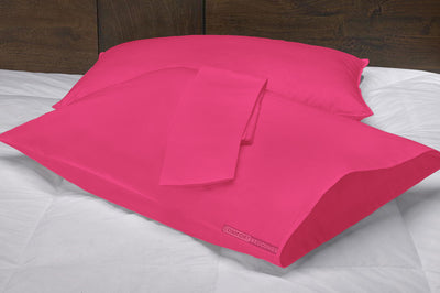 Hot Pink Pillowcase Set