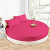 Hot Pink Round Bed Sheets