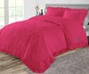 Hot Pink Trimmed Ruffle Duvet Covers